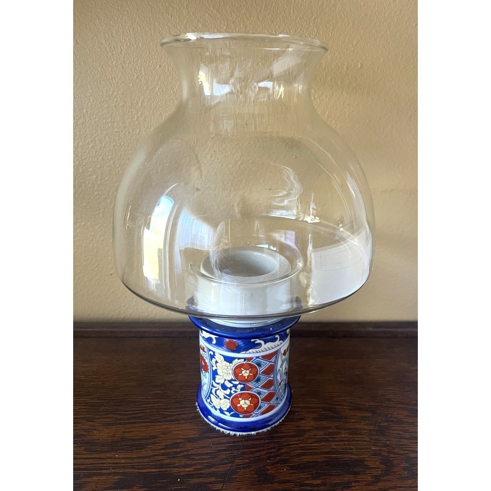 Vintage Gailstyn Sutton Towle Votive Candle Holder Hurricane Lamp Glass‎ Shade